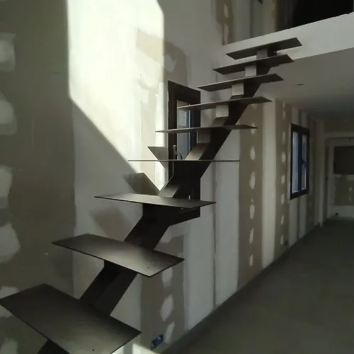 escalier interieur metallerie baffray ferronerie portails escaliers garde corps pergolas mison sisteron 04