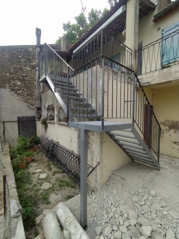 escalier sur mesure metallerie baffray sisteron mison